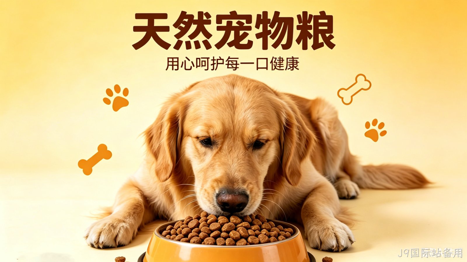 宠物粮官网定制案例｜J9国际站备用打造信任型品牌门户