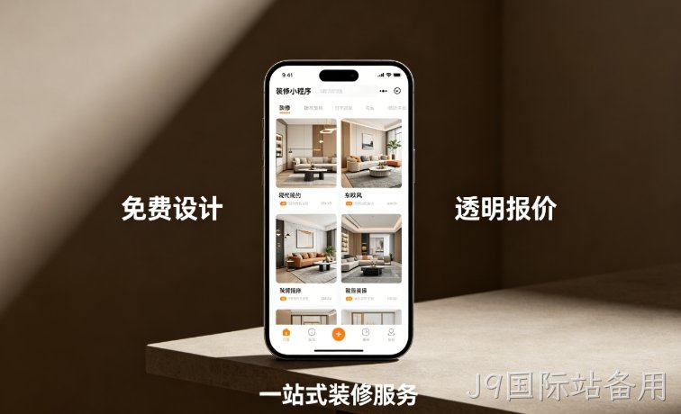J9国际站备用装修服务平台小程序开发案例｜家装工装一站式平台定制落地详解